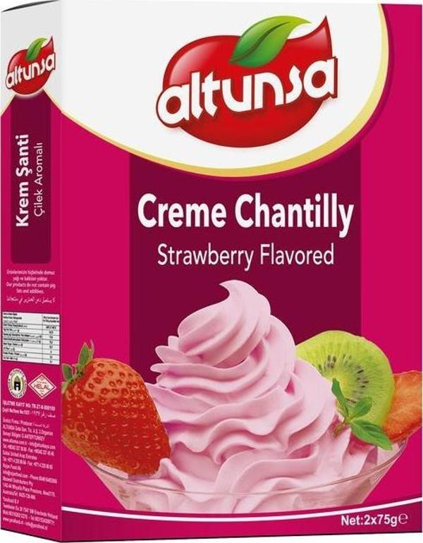 Altunsa Çilekli Krem Şanti 150 Gr - Image 1