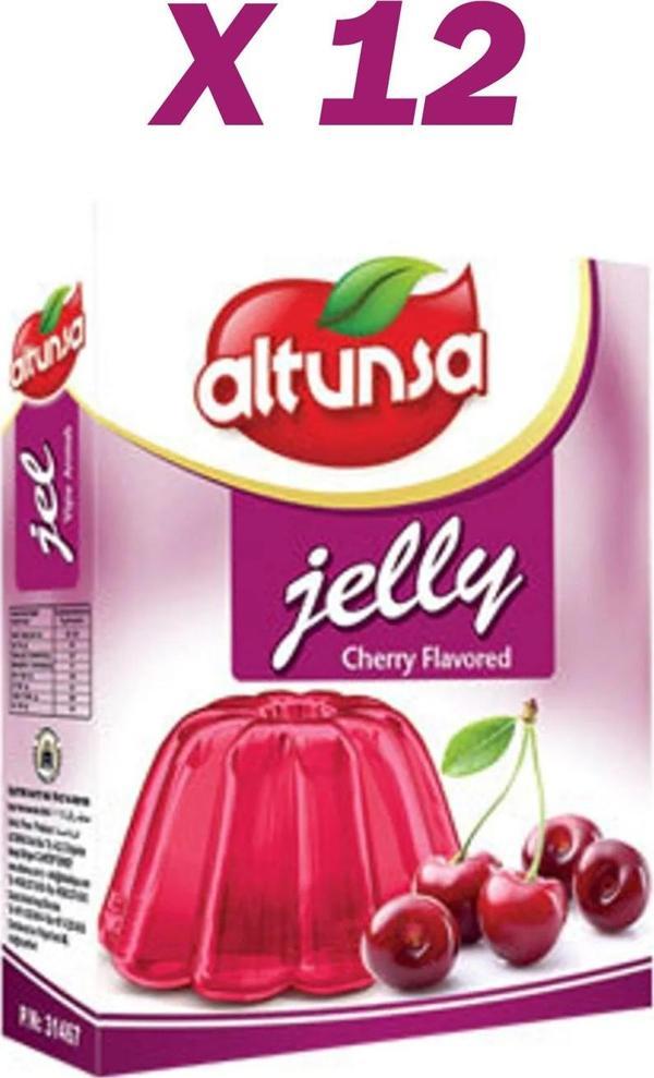 Altunsa Kiraz Aromalı Jel 85 Gr X 12 Adet - Image 1