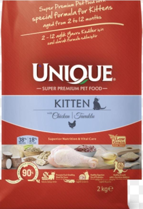 Unique Kedi Maması Kıtten Cat Wıth Tavuklu 2 Kg - Image 1