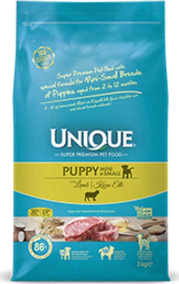 Unique Küçük Irk Yavrular Için Kuzu Etli Kuru Köpek Maması -3 Kg - Image 1