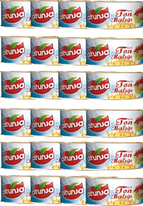Altunsa Ton Balığı Acılı 24 Adet × 160 Gr - Image 1