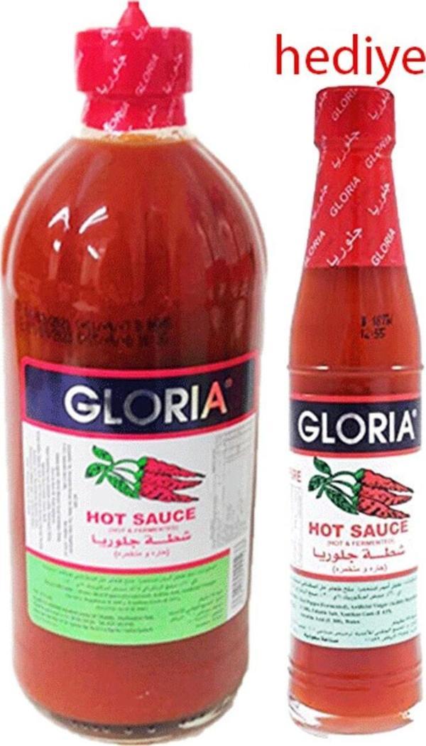Gloria Bir Adet Acı Sos 474Ml + Acı Sos 88 Ml Bedava - Image 1