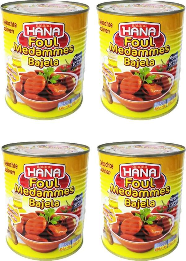 Hana Bakla Konservesi 850G X4 Adet - Image 1