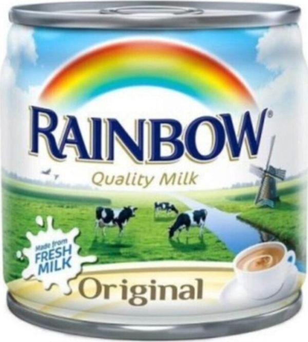 Rainbow Quality Milk Orijinal Süt 170 Gr Evaporated Milk - Image 1
