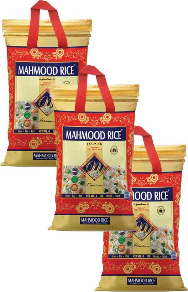 Mahmood Rıce 1121 Basmati Pirinç 4 Kg X 3 Adet - Image 1