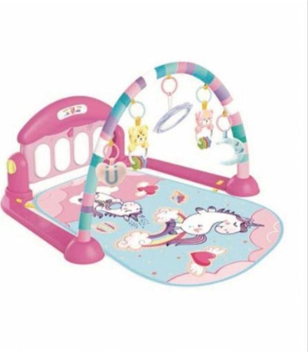 BABYCİM Pembe Piyanolu Oyun Halısı - Image 1