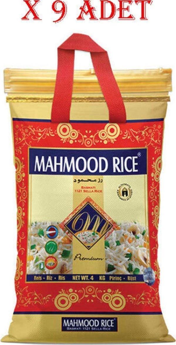 Mahmood Rıce Basmati Pirinç 4 Kg X 9 Adet - Image 1