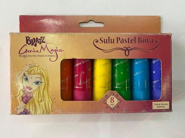 Bratz 8 Renk Sulu Pastel Boya - Image 1