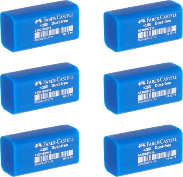 Faber-Castell Dust-free Sınav Silgisi 6'lı - Image 1