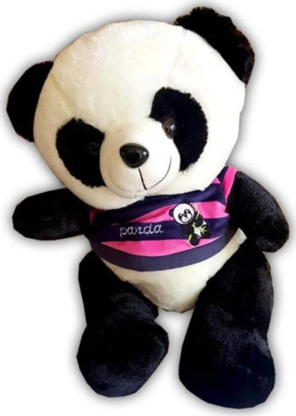 Kızılkaya Oyuncak Peluş Elbiseli Panda Oyuncak 20cm Kzl-1705043 - Image 1