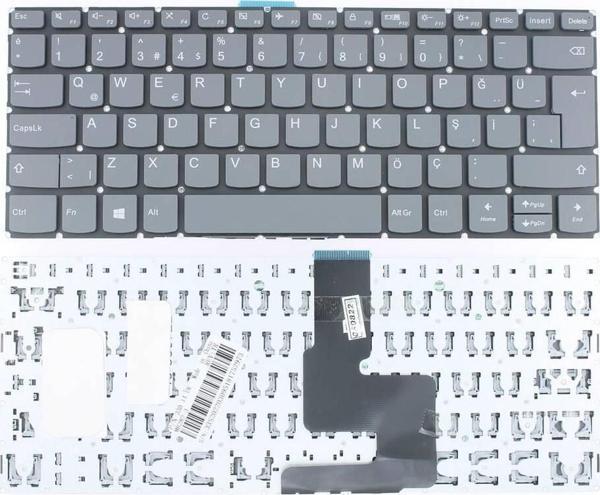 Lenovo ile Uyumlu ideapad S340-14IWL Versiyon 81N7 Klavye Siyah - Image 1