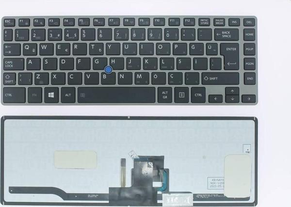 Toshiba ile Uyumlu Tecra Z40-A Z40-B Z40T-A Z40T-B Uyumlu Klavye - Image 1
