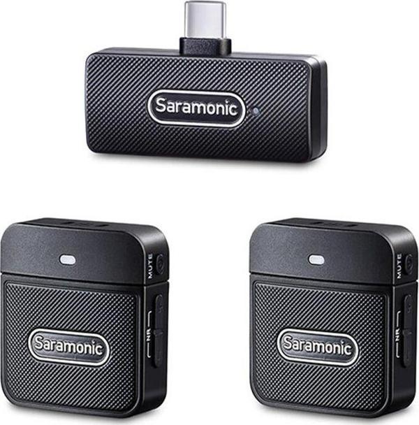Saramonic Blink100 B6 USB-C 2 Kişilik Kablosuz Yaka Mikrofonu - Image 1