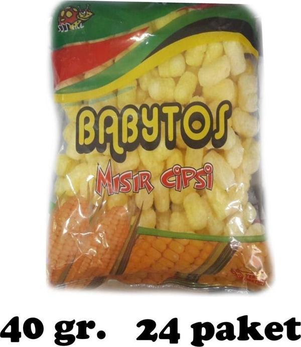 Babytoo Mısır Cips Dev Boyutta Nostaljik Efsane Tat 90lı Yıllar( 24 Adet) - Image 1