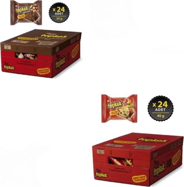 Eti Topkek Kakao-meyveli 40 gr 24 Adet - Image 1