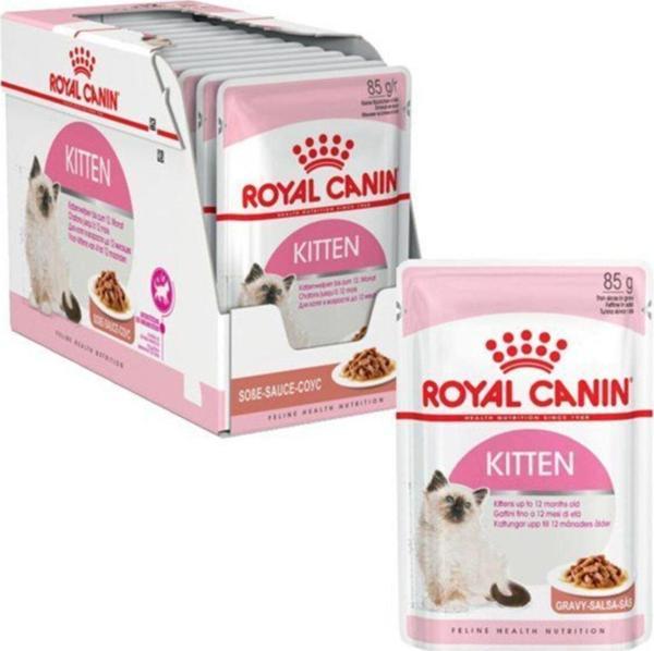 Royal Canin Kitten Gravy Yavru Kedi Yaş Maması 85 Gr X 12 Adet - Image 1
