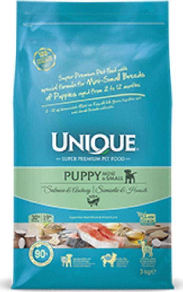 Unique Küçük Irk Somonlu Hamsili Yavru Köpek Maması 3 Kg - Image 1