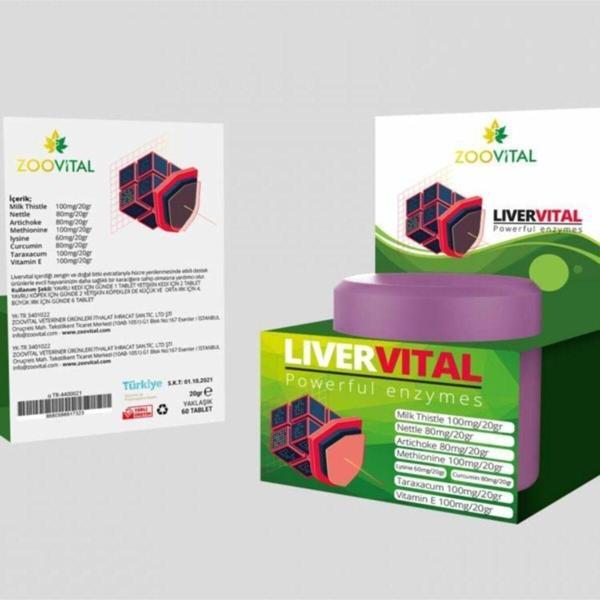Zoovital Livervital 60 Delicious Tablet - Image 1