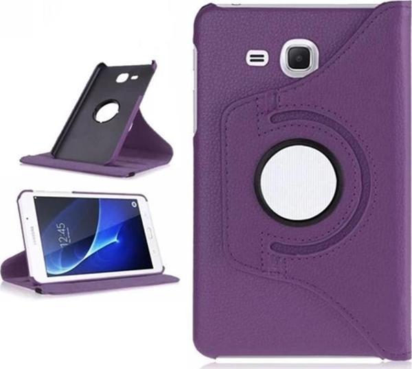 Samsung T280 T285 Tab A 7 inç 360 Derece Dönebilen Kılıf - Gold - Image 1