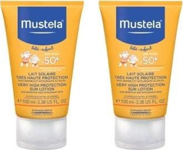 Mustela Bebek Güneş Losyonu 100 ml 2 Adet - Image 1