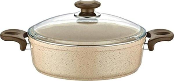Gülsan Safran 30 cm Granit Pilav Tenceresi - Image 1