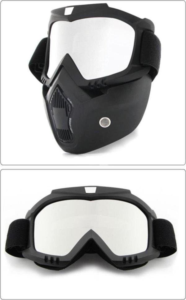 TEX710 JET MASKE BİSİKLET-MOTORSİKLET-KAYAK ÇOK AMAÇLI MASKE - Image 1