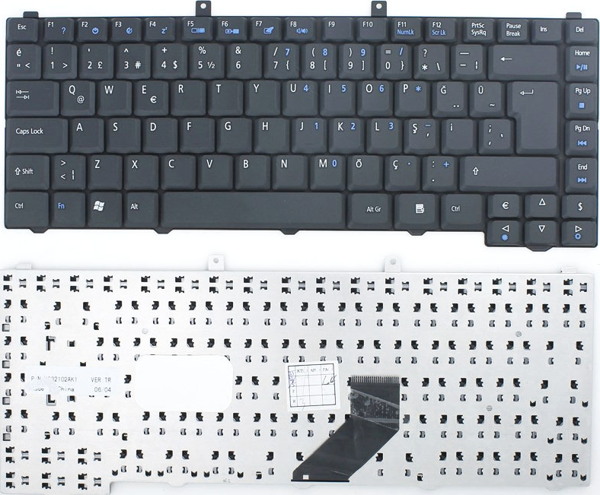 Acer Aspire 1670 3100 5100 5110 5610 Notebook Klavyesi - TR - Image 1