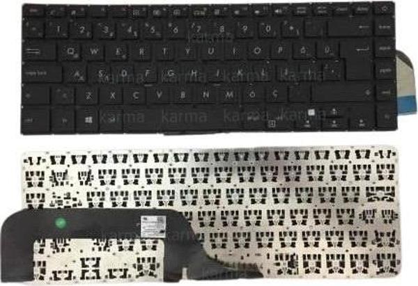 Asus X505B, X505Z Uyumlu Notebook Klavyesi - Siyah TR - Image 1