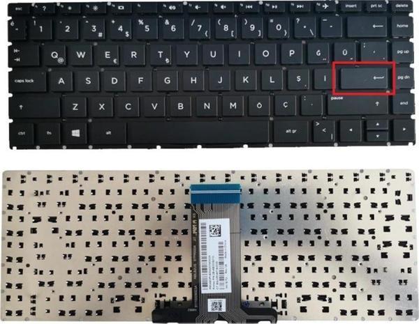 Hp x360 14-BA, 14-BS Serisi Notebook Klavyesi (Siyah TR) NBKL0338 - Image 1