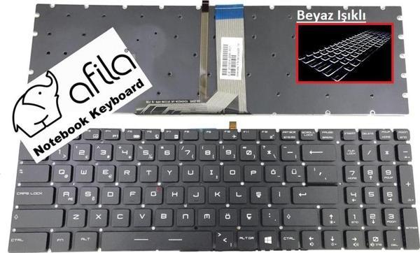 MSI GS60, GE72, GL72, GL65, GL75 Notebook Klavyesi - Siyah - TR - Işıklı / KL0831 - Image 1