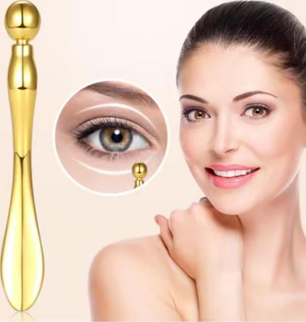 Metal Yüz ve Göz Çevresi Gua Sha Masaj Aparatı - Image 1
