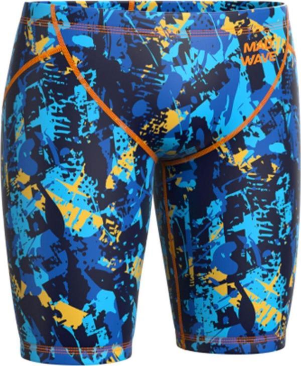 Mad Wave Fina Onaylı Erkek Çocuk Jammer Yüzücü Yarış Mayosu - Image 1