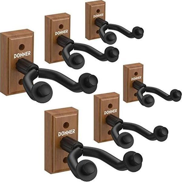 Donner EC2005 Gitar Duvar Askısı (6lı Set) - Image 1