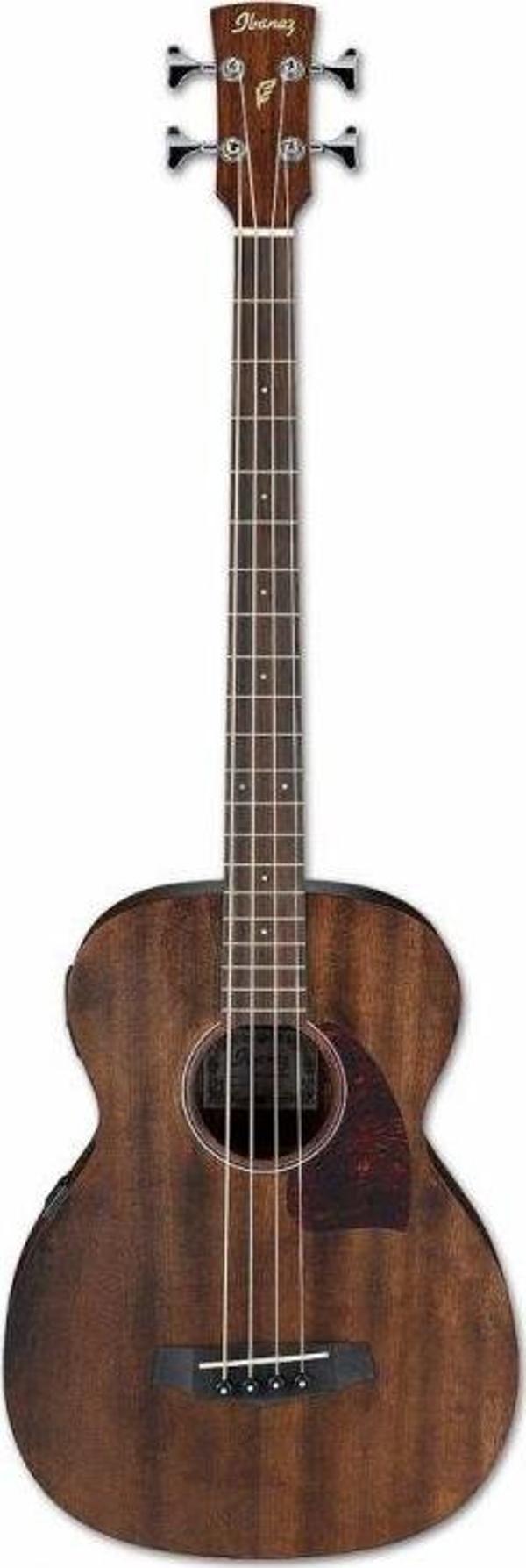 IBANEZ PCBE12MH-OPN Open Pore Natural Elektro Akustik Bas Gitar - Image 1