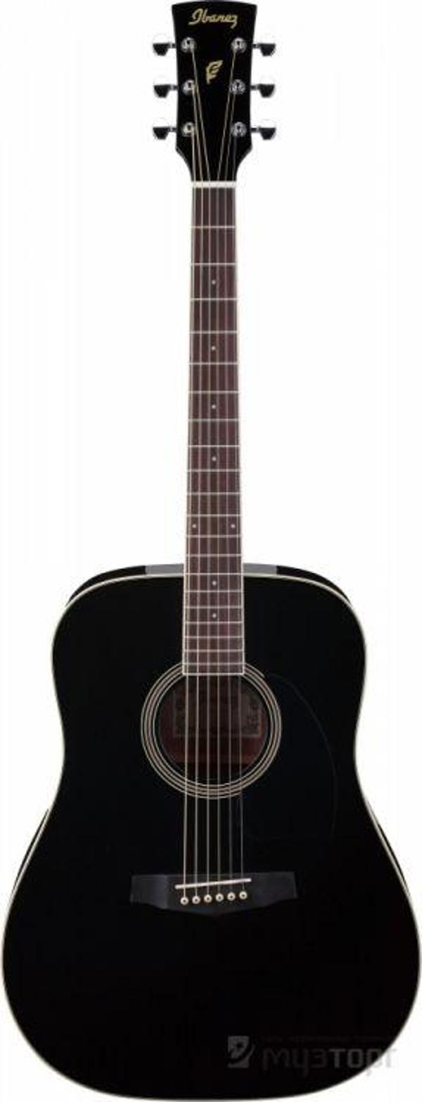 IBANEZ PF15-BK Siyah Akustik Gitar - Image 1