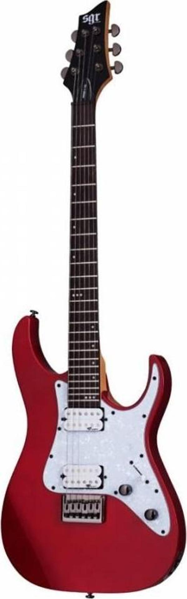 Schecter BANSHEE-6 SGR Elektro Gitar (Metallic Red) - Image 1
