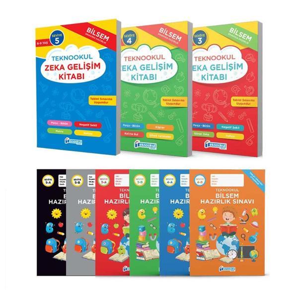 Zeka Gelişim Set 3-4-5 - Teknookul Yayınları - Image 1