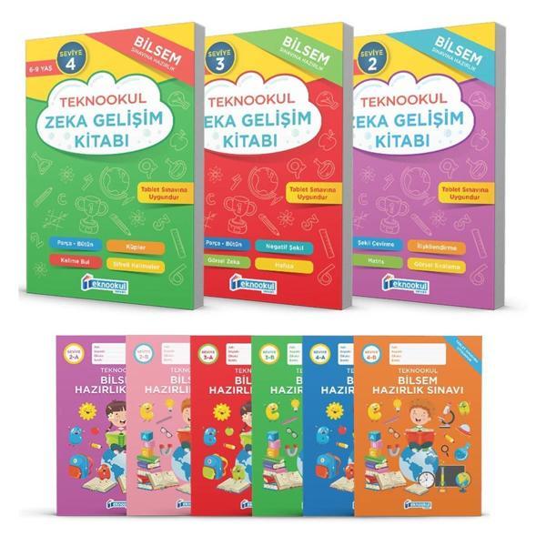 Zeka Gelişim Set Seviye 2-3-4 - Teknookul Yayınları - Image 1