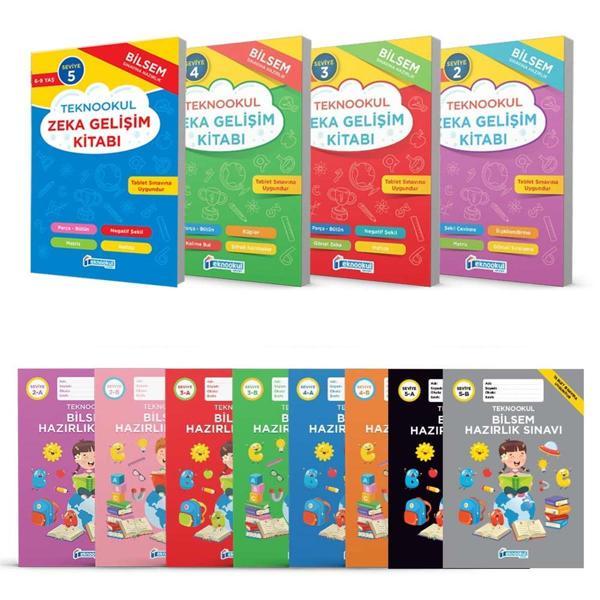 Zeka Gelişim Set Seviye2-3-4-5 - Teknookul Yayınları - Image 1