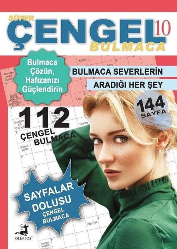 Süper Çengel Bulmaca 10 - Olimpos Yayınları - Image 1
