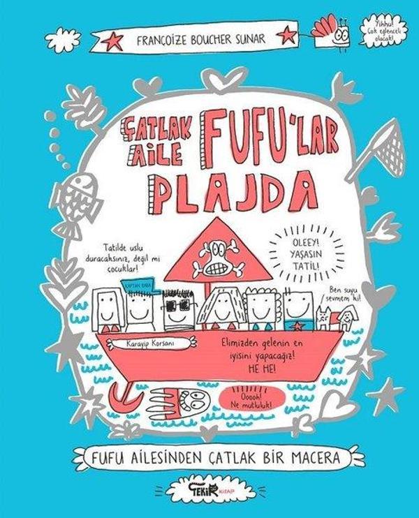 Çatlak Aile Fufu'lar Plajda - Tekir Kitap - Image 1