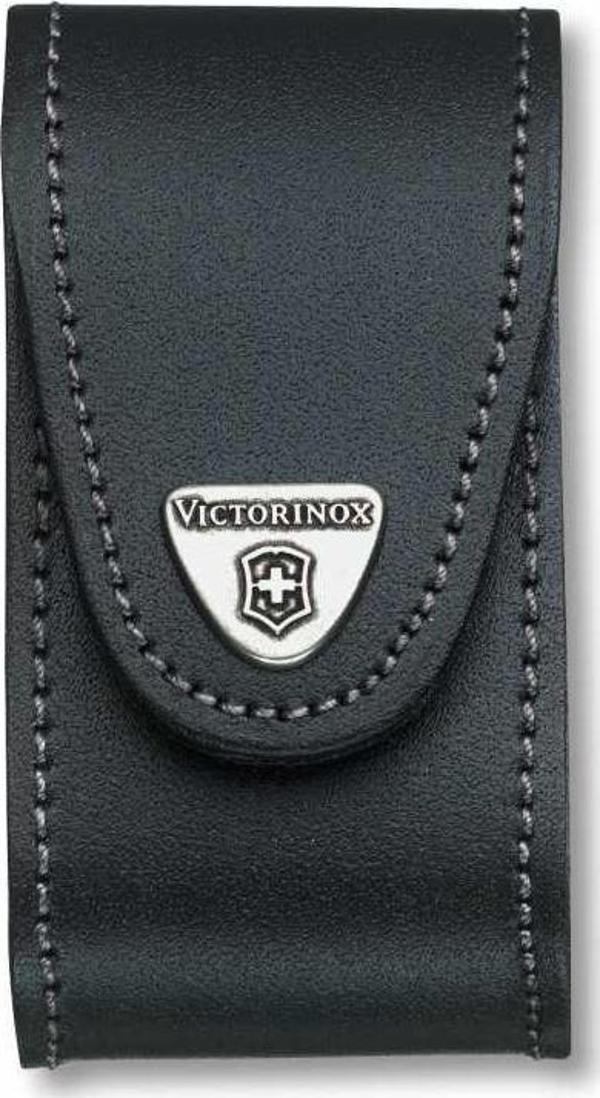 Victorinox Deri Çakı Kılıfı 4.0521.3 Siyah Cırtcırtlı - Image 1