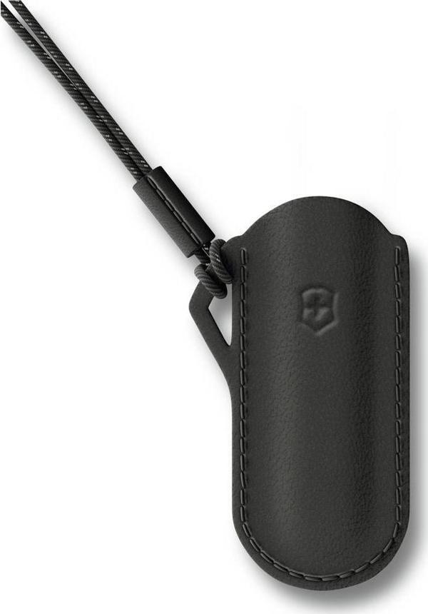 Victorinox Deri Çakı Kılıfı 4.0670.3 Boyun Askılı Siyah - Image 1
