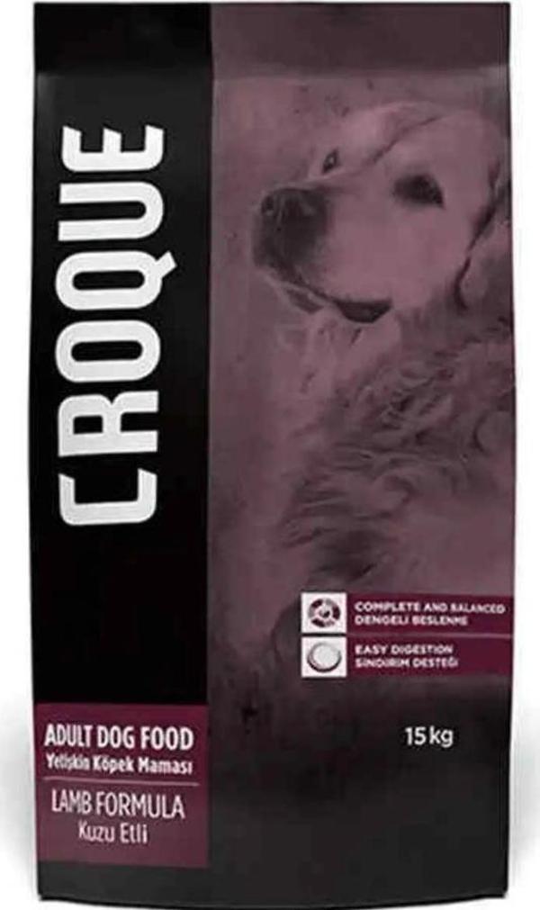 Croque Kuzu Etli Yetişkin Köpek Maması 15 Kg - Image 1