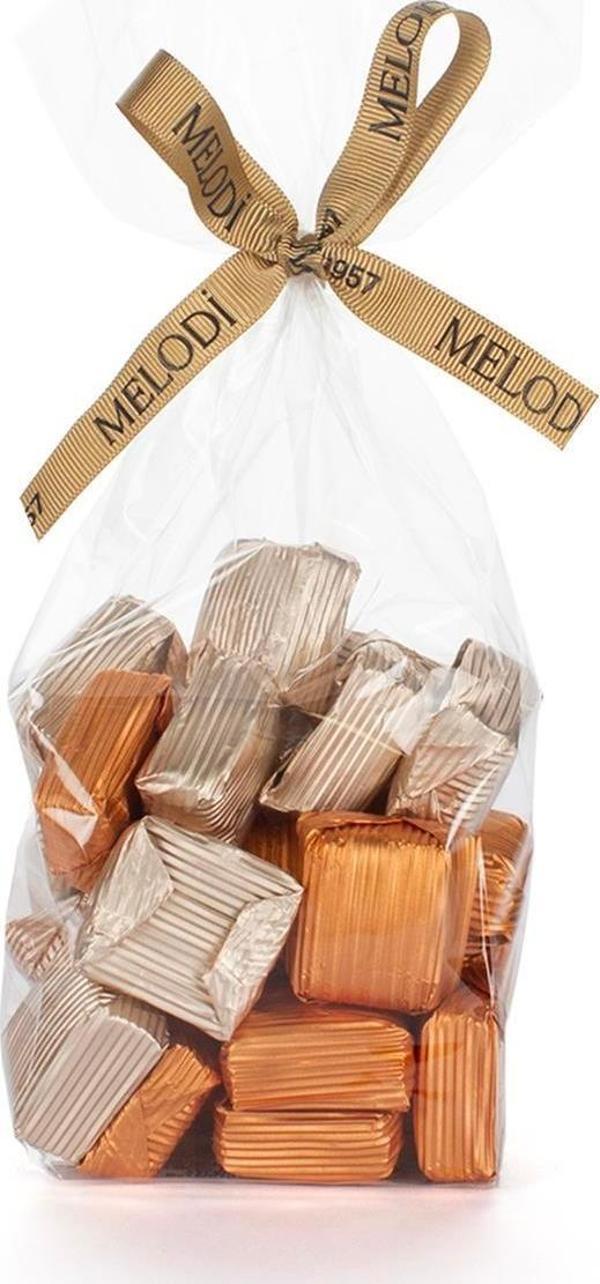 Melodi Çikolata Yaldızlı Fındıklı Nuga 500 gr - Image 1