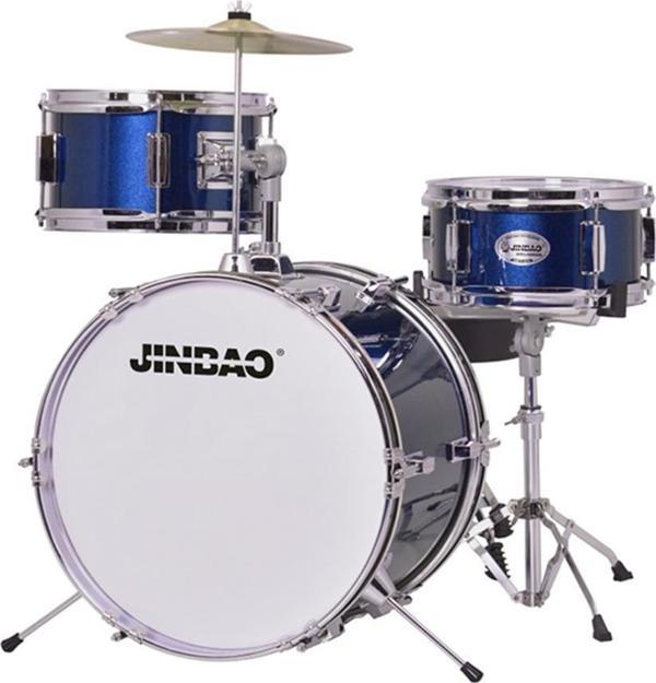 JINBAO 3 PARÇA JUNIOR DAVUL SETİ ( MAVİ ) - Image 1