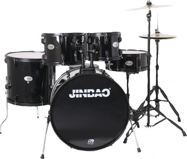 Jinbao JBP1211A-BL 5-Parça Çocuk Davul Seti (Tabure ve Ziller Dahil) - Image 1