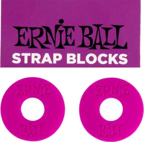 Ernıe Ball P05618 2 Adet Strap Blocks Purple - Image 1