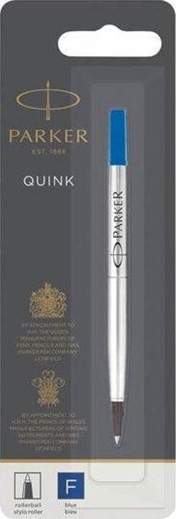 Parker F Uç Mavi Roller Kalem Refill - Image 1