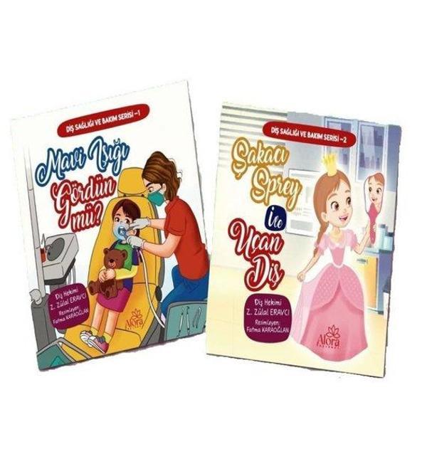 Diş Sağlığı ve Bakım Serisi Seti - 2 Kitap Takım - Alora Yayınevi - Image 1